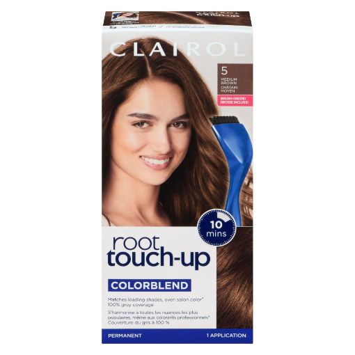 Picture of CLAIROL NICE N EASY ROOT TOUCH UP - 5 MED BROWN                            