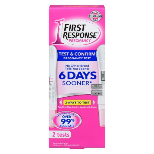 Picture of FIRST RESPONSE PREGNANCY TEST and CONFIRM 2S