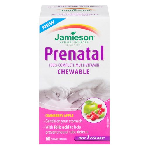 Picture of JAMIESON PRENATAL CHEWABLE TABLETS 60S                                     