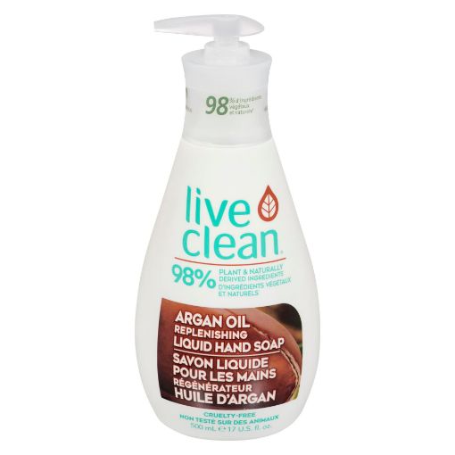Picture of LIVE CLEAN LIQUID SOAP - ARGAN OIL 500ML                                   