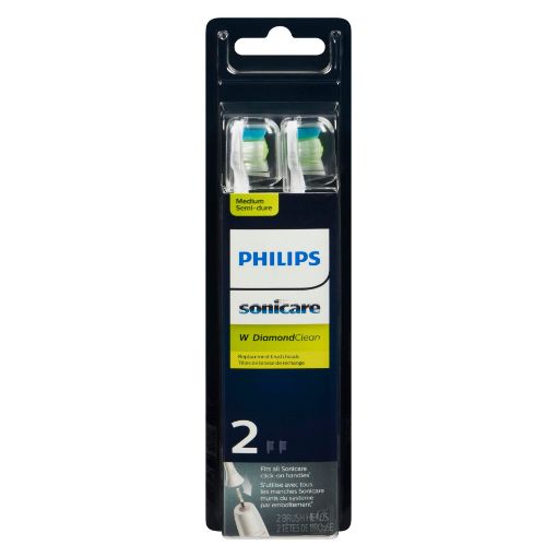 Picture of PHILIPS SONICARE DIAMOND CLEAN HD REPLACEMENT HEADS - WHITE 3S