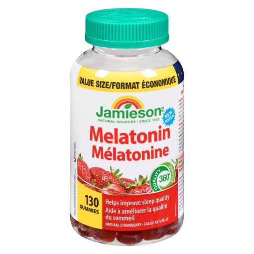 Picture of JAMIESON MELATONIN 2.5MG GUMMIES - VALUE SIZE 130S