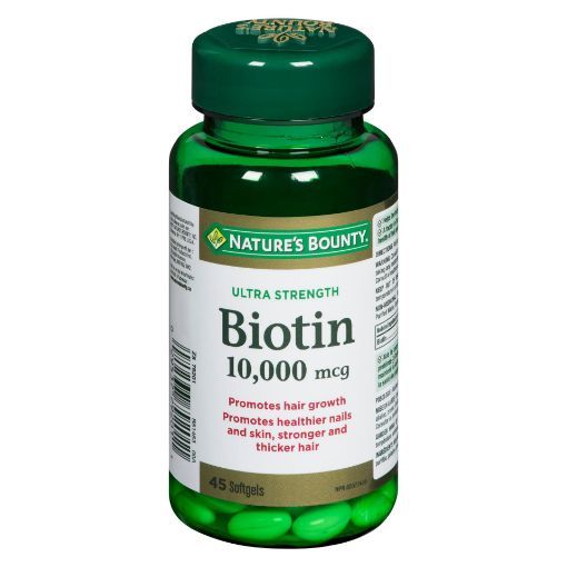 Picture of NATURES BOUNTY BIOTIN 10,000MCG CAPLETS 45S