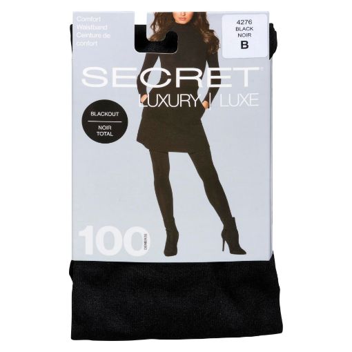 Picture of SECRET LUXURY MATTE TIGHTS 80 DENIER BLACK SZ B 1PR