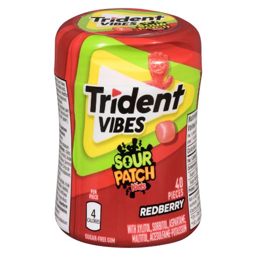 Picture of TRIDENT GUM - VIBES SPK RED BERRY - BTL 40S