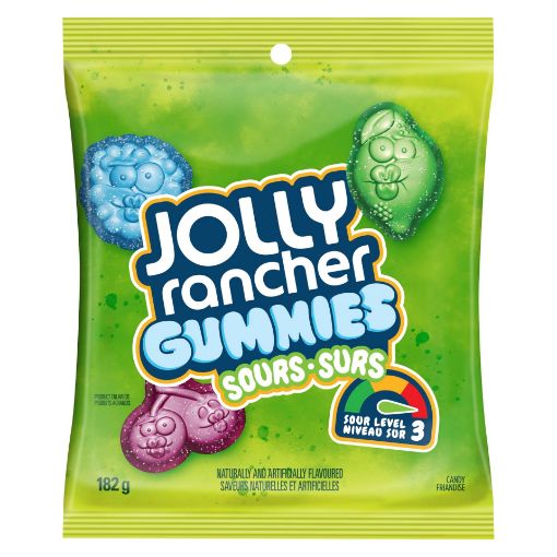 Picture of JOLLY RANCHER GUMMIES - SOUR ORIGINAL 182GR