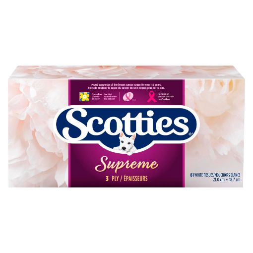 Picture of SCOTTIES FACIAL TISSUE SUPREME 81S