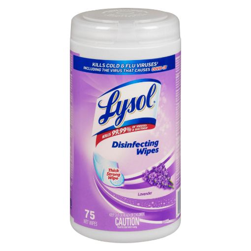 Picture of LYSOL WIPES - LAVENDER 75S