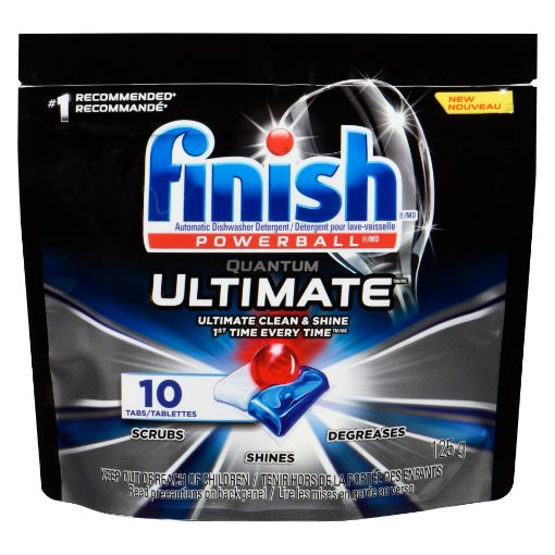 Picture of FINISH POWERBALL DISHWASHER DETERGENT - QUANTUM ULTIMATE TABS 10S