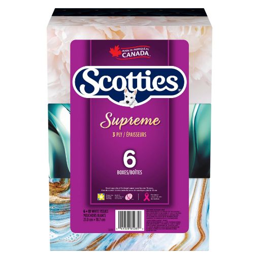 Picture of SCOTTIES FACIAL TISSUE SUPREME 3PLY 126S 6PK