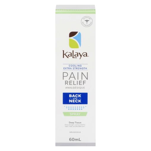 Picture of KALAYA COOLING PAIN RELIEF SPRAY FOR BACK and NECK - EXTRA STRENGTH 60ML