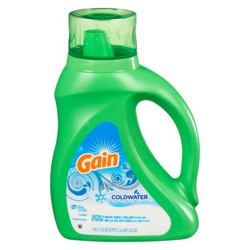 Picture of GAIN LIQUID DETERGENT - COLDWATER ICY FRESH 1.36LT