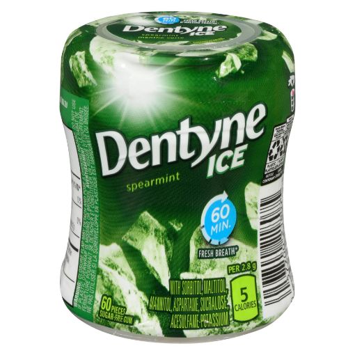 Picture of DENTYNE GUM BOTTLE - ICE SPEARMINT 60S