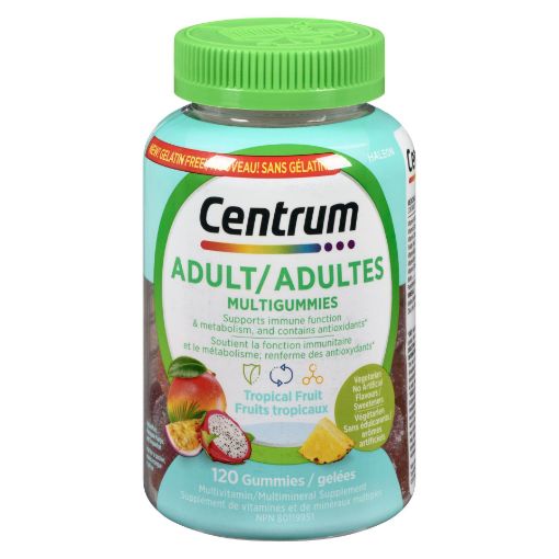 Picture of CENTRUM MULTIGUMMIES - ADULT - TROPICAL FRUIT 120S