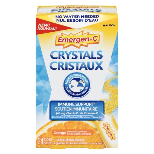 Picture of EMERGEN-C CRYSTALS - ORANGE 24S