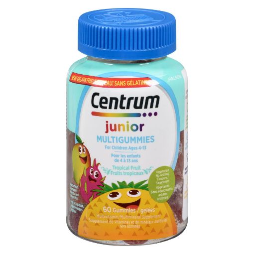 Picture of CENTRUM MULTIGUMMIES - JUNIOR - TROPICAL FRUIT 60S