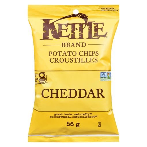 Picture of KETTLE CHIPS - CHEDDAR 56GR