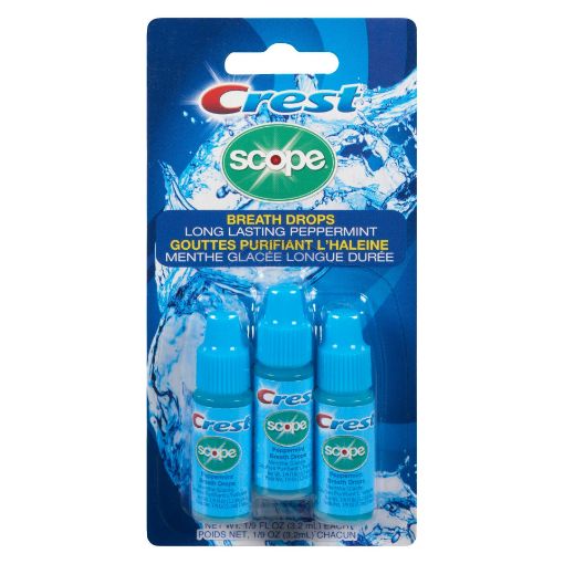 Picture of CREST SCOPE BREATH DROPS - PEPPERMINT 3X3.2ML