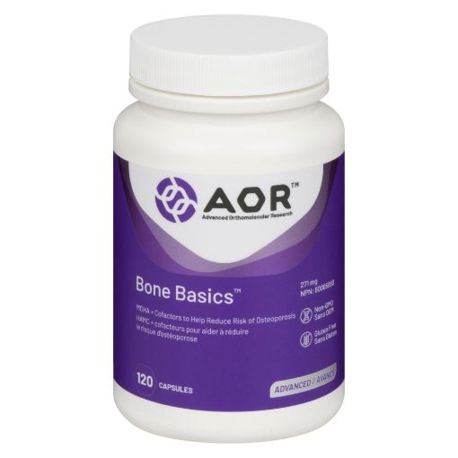 Picture of AOR BONE BASICS - VEGETABLE CAPSULES 120S                                 