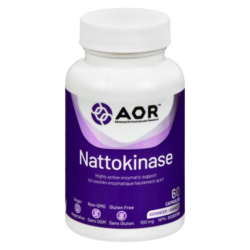 Picture of AOR - NATTOKINASE ULTRA 100MG 60S                      