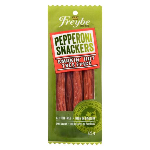 Picture of FREYBE PEPPERONI SNACKERS - SMOKIN HOT 125GR