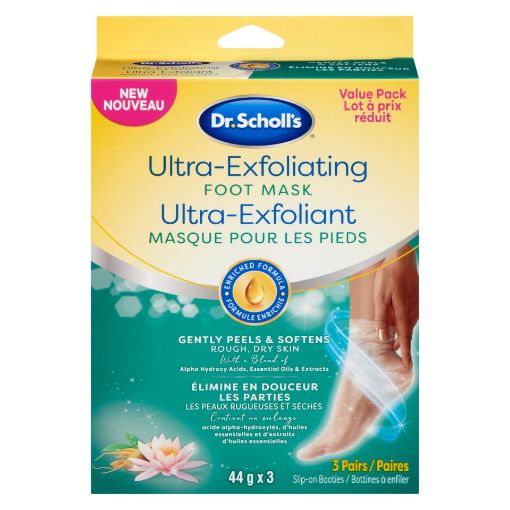 Picture of DR SCHOLLS ULTRA EXFOLIATING FOOT MASK 3S