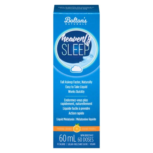 Picture of BOLTONS NATURALS HEAVENLY SLEEP  MELATONIN 3MG LIQUID 60ML