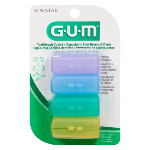 Picture of GUM PROTECT TOOTHBRUSH COVERS 4S                                           