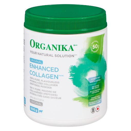 Picture of ORGANIKA ENHANCED COLLAGEN POWDER 500GR                                    