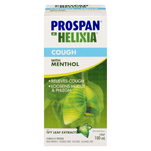 Picture of PROSPAN BY HELIXIA ADULT COUGH SYRUP - MENTHOL 100ML                       