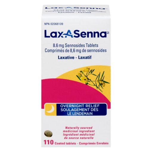 Picture of LAX-A SENNA 8.6MG TABS 110S                                                
