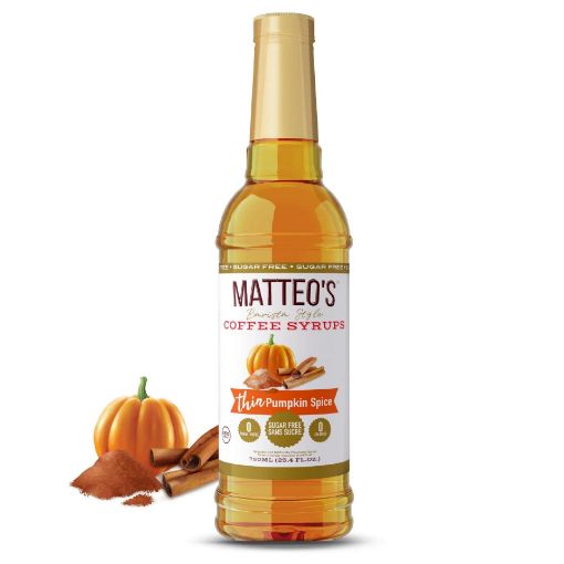 Picture of MATTEOS COFFEE SYRUP -  PUMPKIN SPICE