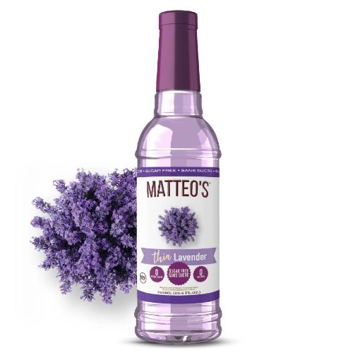 Picture of MATTEOS COFFEE SYRUP - LAVENDER