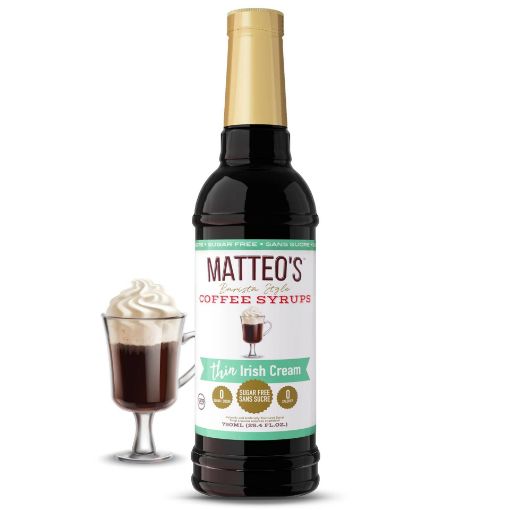 Picture of MATTEOS COFFEE SYRUP - IRISH CREAM