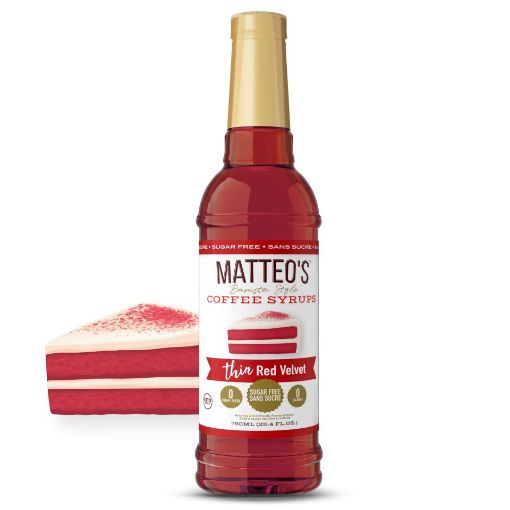 Picture of MATTEOS COFFEE SYRUP - RED VELVET