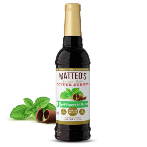 Picture of MATTEOS COFFEE SYRUP - PEPPERMINT MOCHA