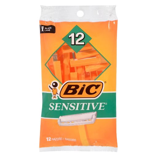 Picture of BIC ORIGINAL SENSITIVE RAZOR - MENS 12S