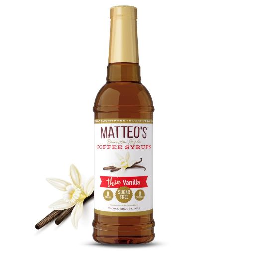 Picture of MATTEOS COFFEE SYRUP - VANILLA