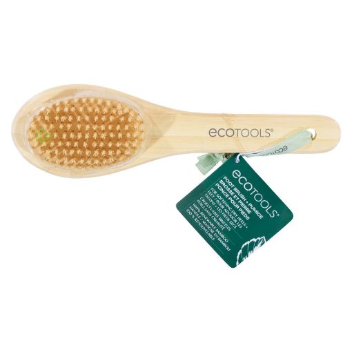 Picture of ECOTOOLS BAMBOO BRUSH - FOOT BRUSH and PUMICE