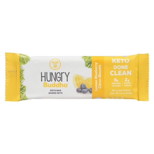 Picture of HUNGRY BUDDHA BAR - KETO - LEMON BLUEBERRY 40GR