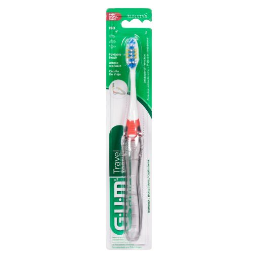 Picture of GUM ANTIBACTERIAL TRAVEL TOOTHBRUSH                                        