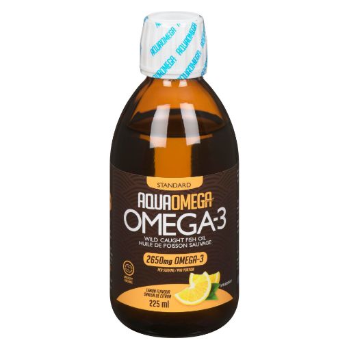 Picture of AQUAOM OMEGA-3 - LEMON 225ML