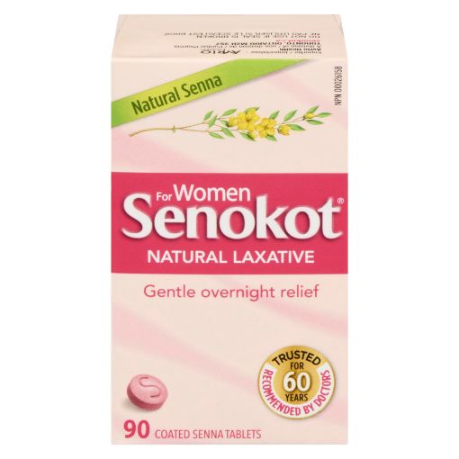 Picture of SENOKOT NATURAL LAXATIVE FOR WOMEN CAPSULES 90S