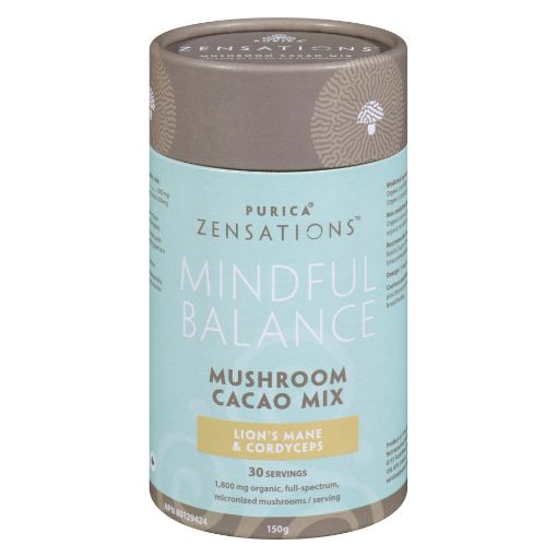 Picture of ZENSATIONS MINDFUL BREATH - MUSHROOM COCAO MIX 150GR