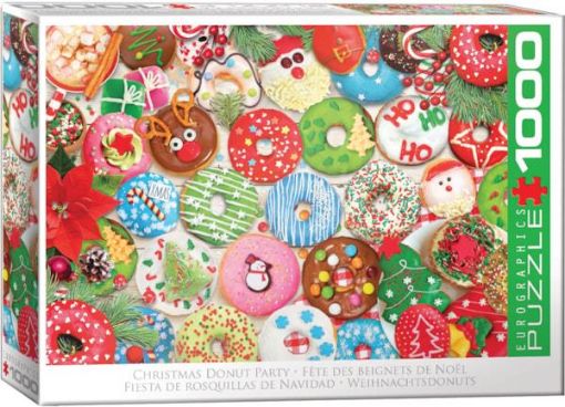 Picture of EUROGRAPHIC PUZZLE -CHRISTMAS DONUT PARTY 1000PCE