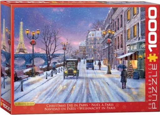 Picture of EUROGRAPHICS PUZZLE - CHRISTMAS EVE IN PARIS 1000PCE