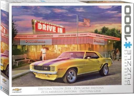 Picture of EUROGRAPHICS PUZZLE - DAYTONA YELLOW ZETA 1000PCE