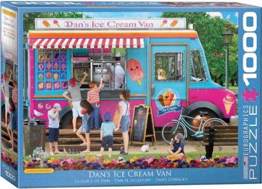 Picture of EUROGRAPHICS PUZZLE - DANS ICE CREAM VAN 1000PCE