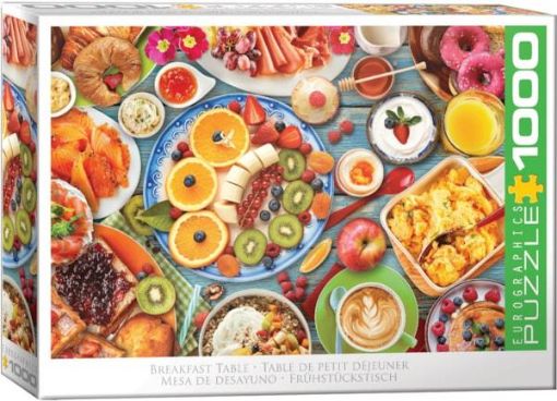 Picture of EUROGRAPHIC PUZZLE - BREAKFAST TABLE 1000PCE