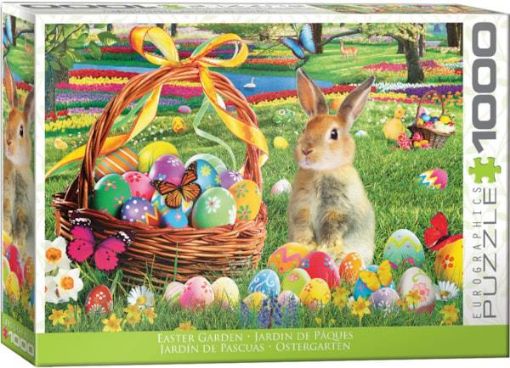 Picture of EUROGRAPHIC PUZZLE - EASTER GARDEN 1000PCE